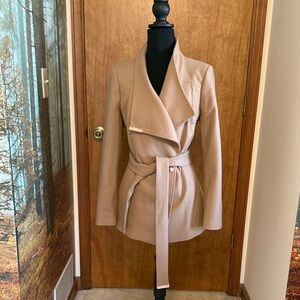 Ted Baker Camel Belted Trench Coat with Rose Gold detail